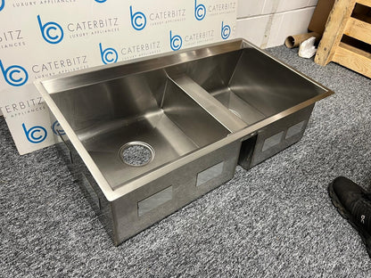 UNUSED Kohler 3672 -NA 8 Degree Undermount Stainless Steel Kitchen Sink BR4102