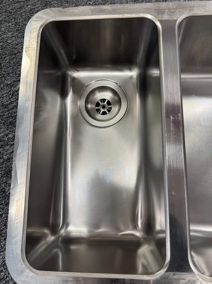 Franke Kubus KBX 160-55-20 stainless Steel double Sink basin BR2203