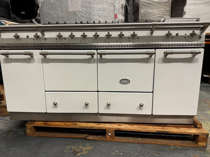 Lacanche Flavigny 1805mm Range Cooker Oven White & Stainless Steel BR4141