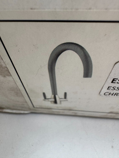 NEW Chrome Twin Lever round Mixer Carysil Victoria plumbing tap factory AX4582