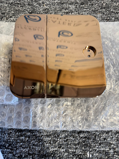 NEW Hansgrohe shut off valve concealed Axor One 45771300 Polished Red Gold BR816