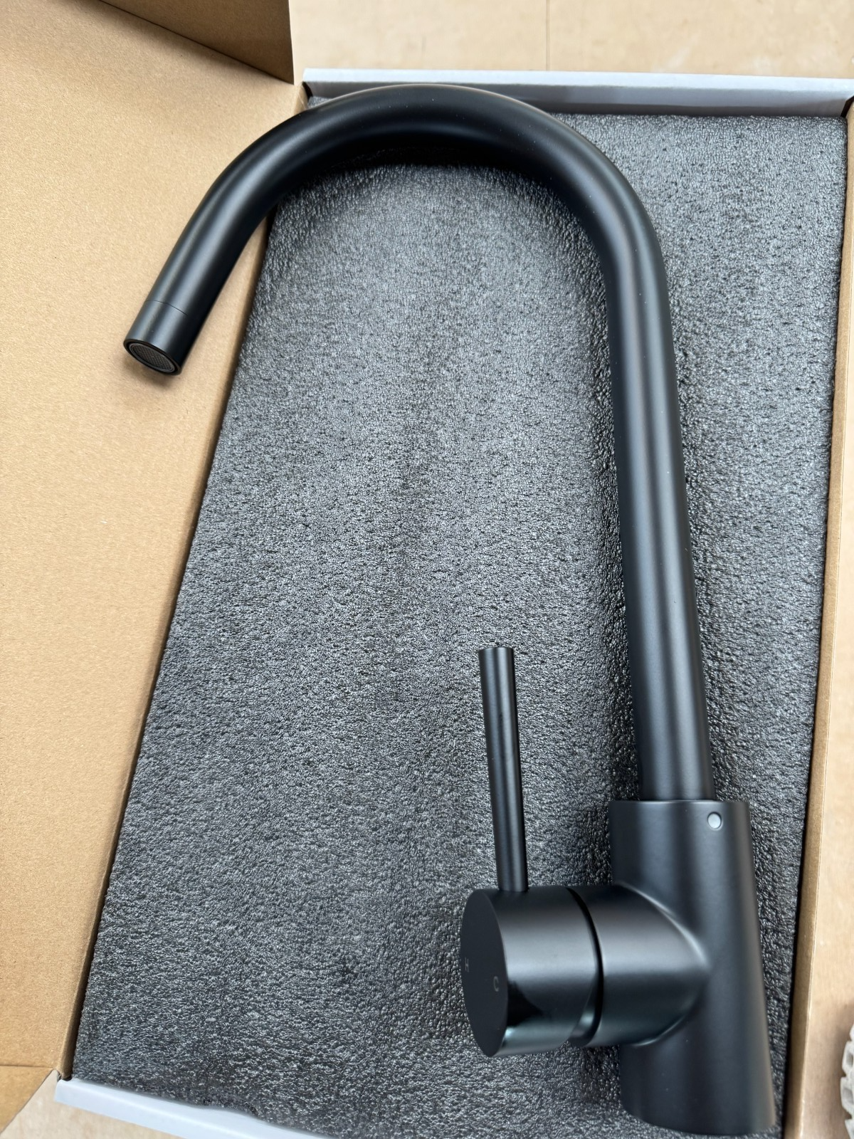 NEW Modern Black Kitchen Mixer Victoria plumbing tap factory AX4534