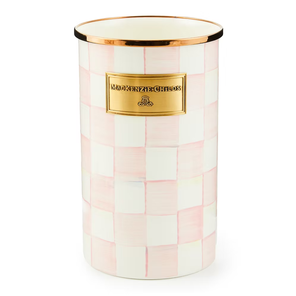 NEW Mackenzie-Childs ROSY CHECK Items Enamel Finish IN STOCK Available Now
