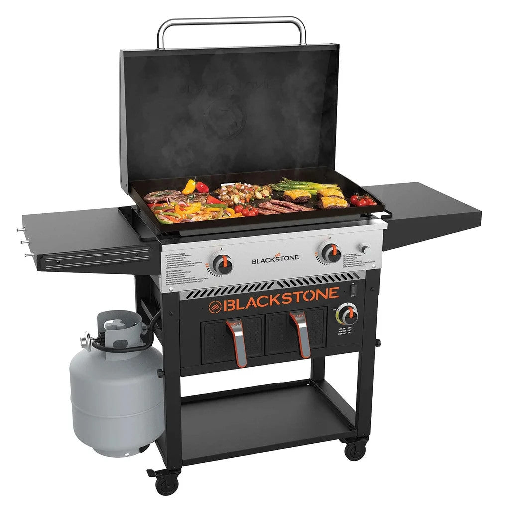 New Blackstone 257-1785DK Griddle Plus 28" Air Fryer Combo Griddle UNUSED BBQ