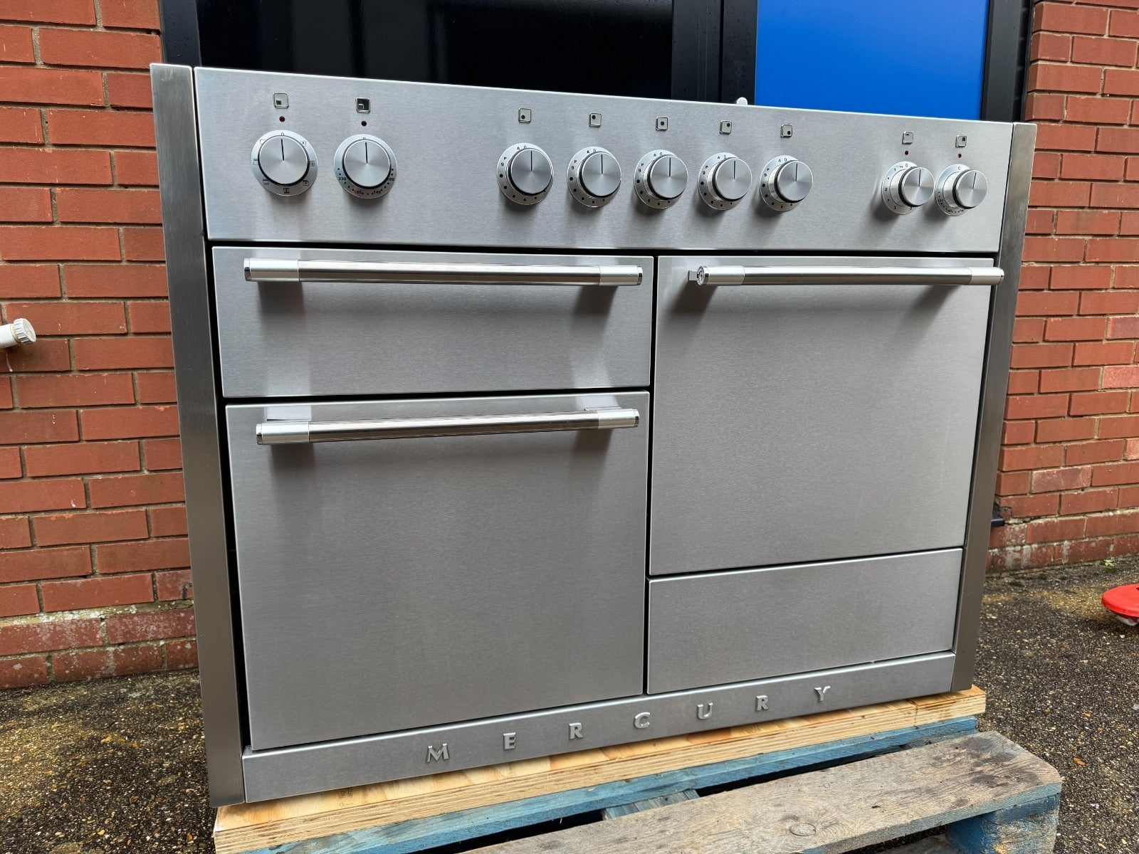 Mercury MCY1200EISS 120cm Induction Range Cooker Oven Stainless Steel B3