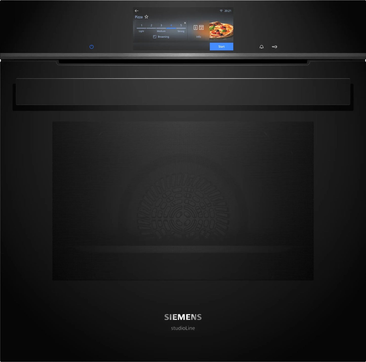 Siemens iQ700 Built in oven with steam function 60 cm Black HS958GED1B BR4676