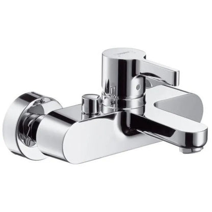 NEW Hansgrohe Metris S Bath Mixer Wall Mounted Tap 31460000 Chrome BR742