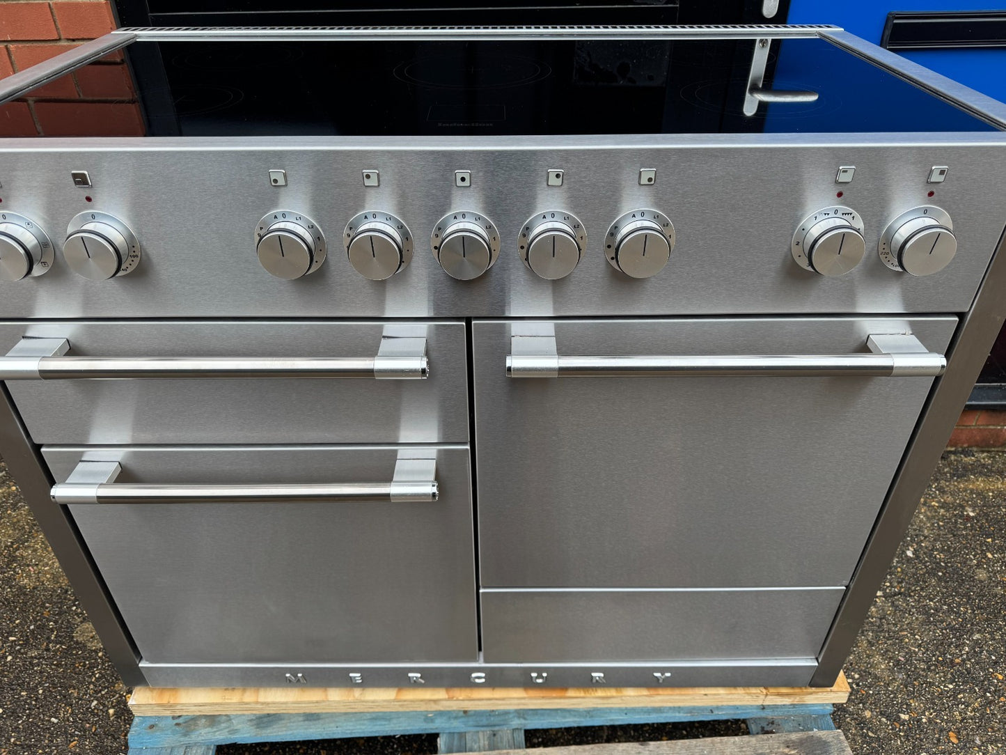 Mercury MCY1200EISS 120cm Induction Range Cooker Oven Stainless Steel B3