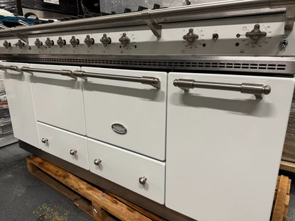 Lacanche Flavigny 1805mm Range Cooker Oven White & Stainless Steel BR4141