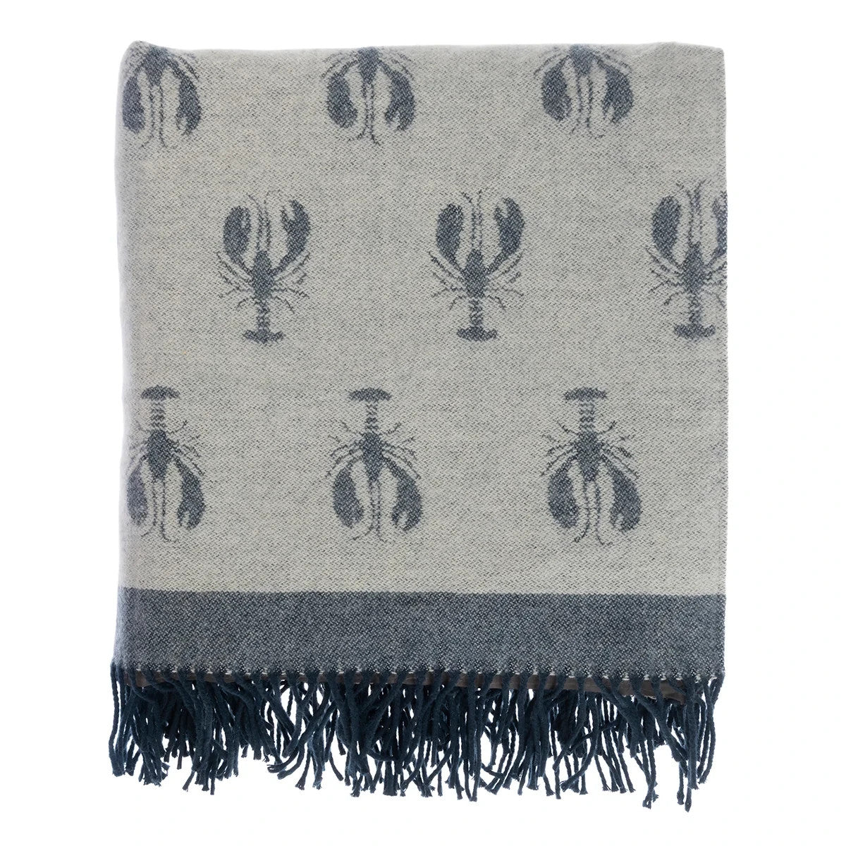 Sophie Allport LOBSTER Woven Picnic Blanket Blue Cookshop IN STOCK