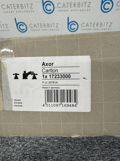 NEW Hansgrohe Axor Carlton Chrome Basin Mixer Tap 17133000 BR848