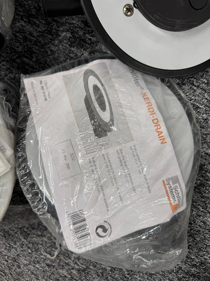 JOBLOT Schluter KERDI DRAIN Sets for showers Bathroom BR870