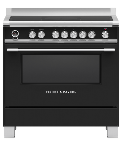 NEW Fisher & Paykel OR90SCI6B1 Induction Range Cooker oven Black GRADED BR4636