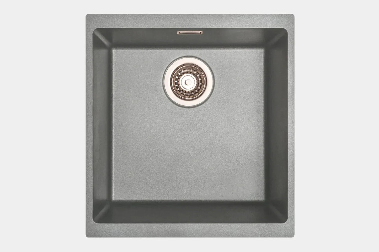 NEW Victoria Plumbing GREY Sink Composite Kitchen bowl Sink 460 x 430 AX4314