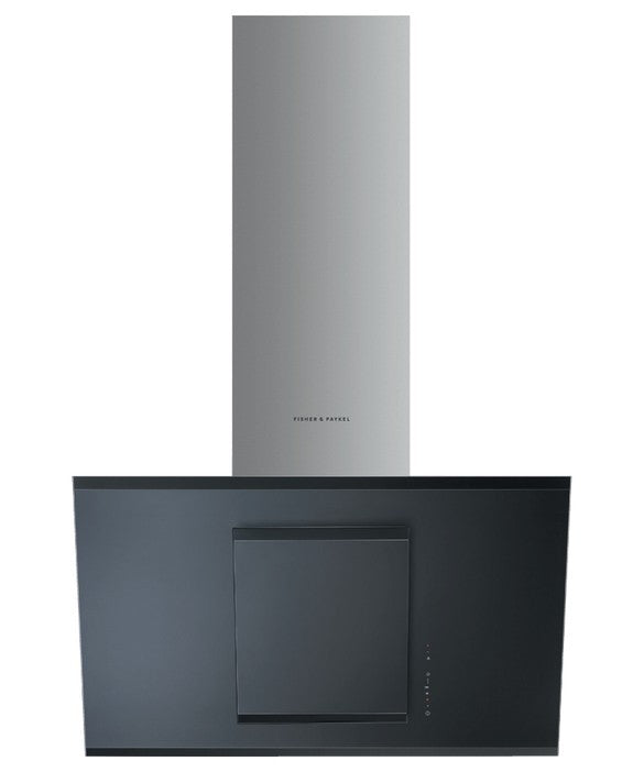 NEW Fisher & Paykel HT90GHB2 90 Black Wall Mounted Cooker Extractor hood BR4634