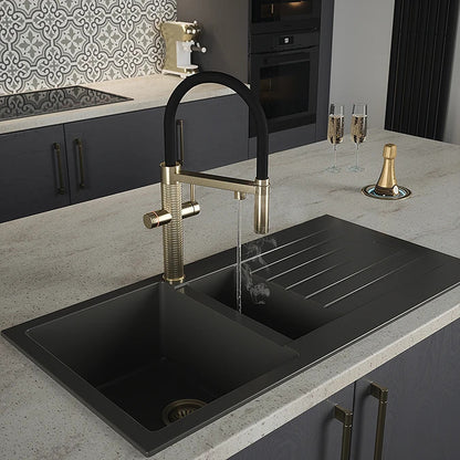NEW Tap Factory Carysil Quilt Boiling Hot water Tap 4 n 1 digital AX4476 Brass