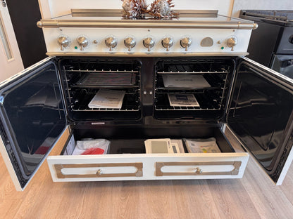 Ex Display La Cornufe 110cm Induction Electric Range Cooker white AX