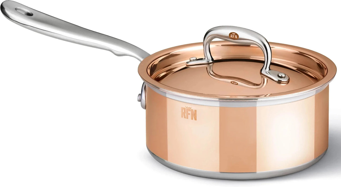 NEW Ruffoni Con Classe 16cm Saucepan with lid Copper Pot Cookware AX