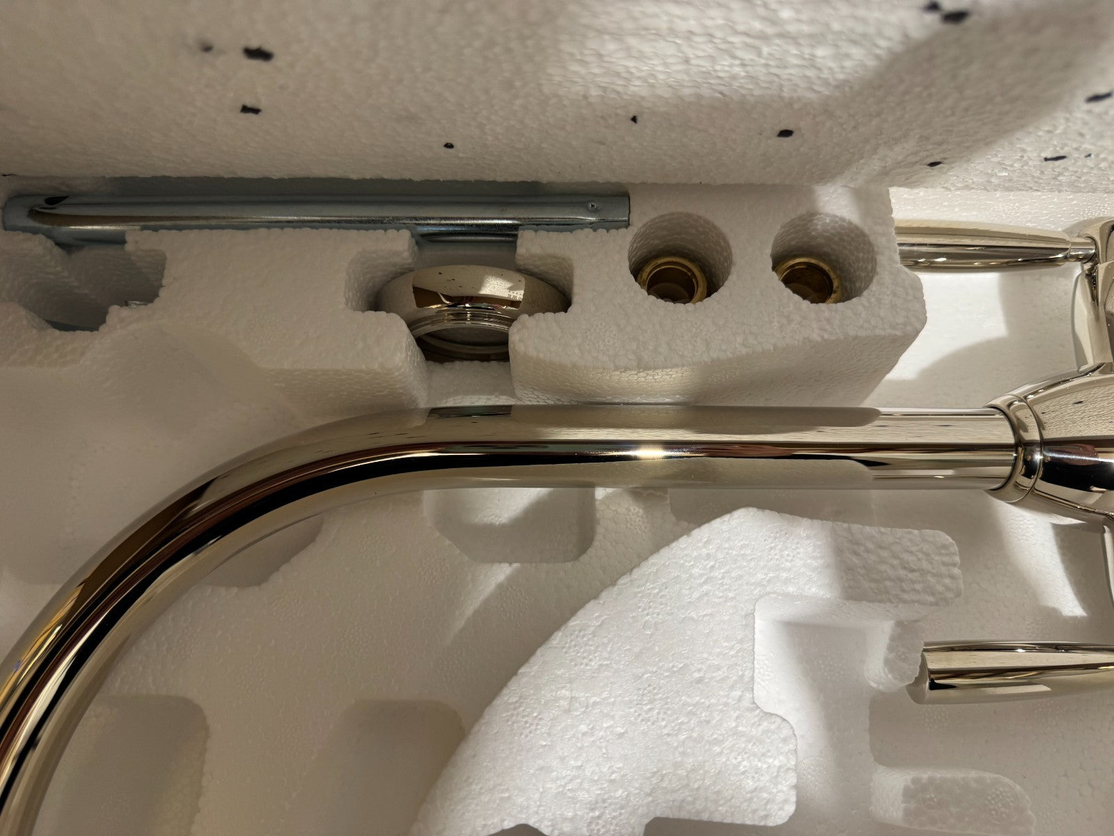 NEW Perrin & Rowe 4861NI Oberon Kitchen Mixer Tap NICKEL BR4197