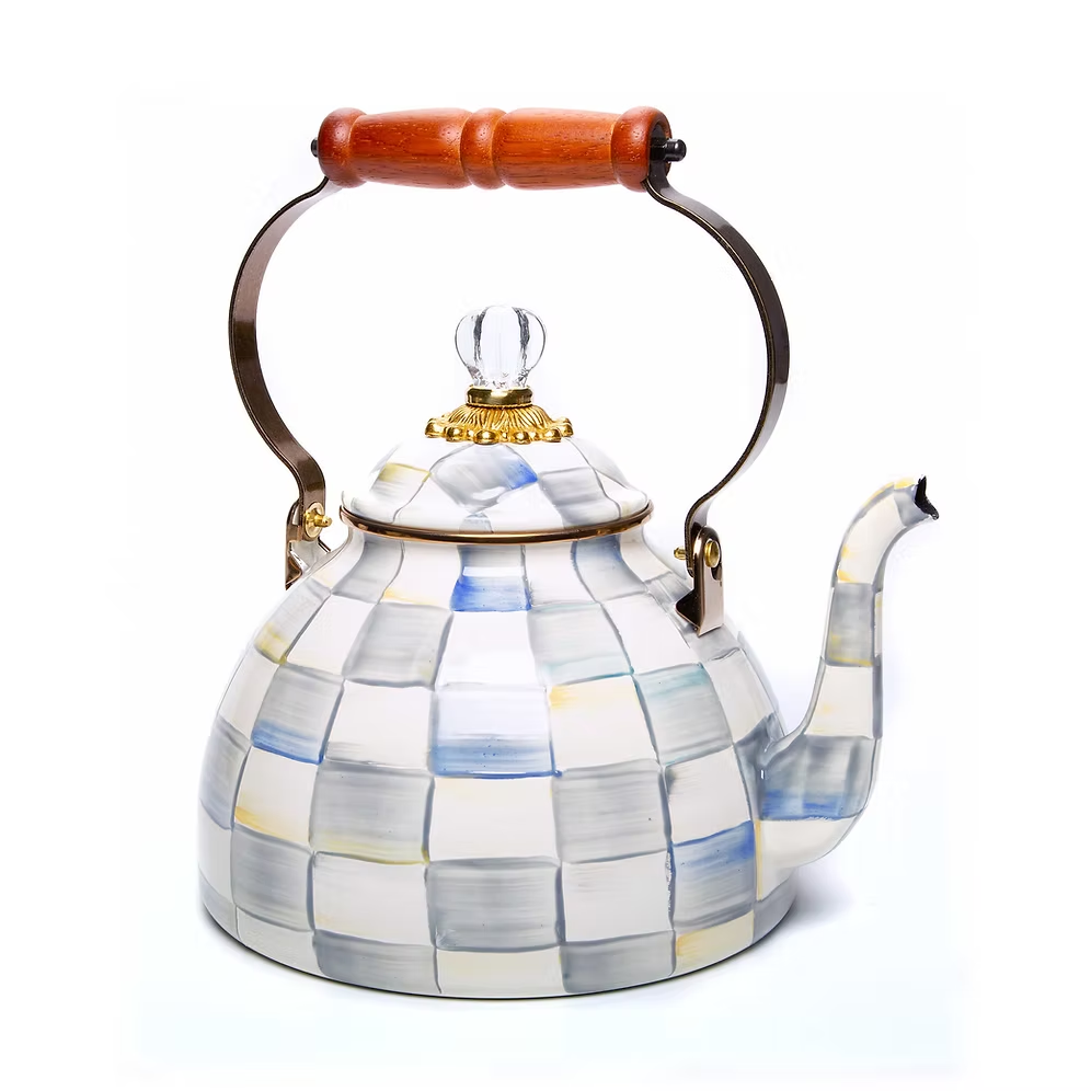 NEW Mackenzie-Childs STERLING Check Items Enamel Finish IN STOCK Available Now