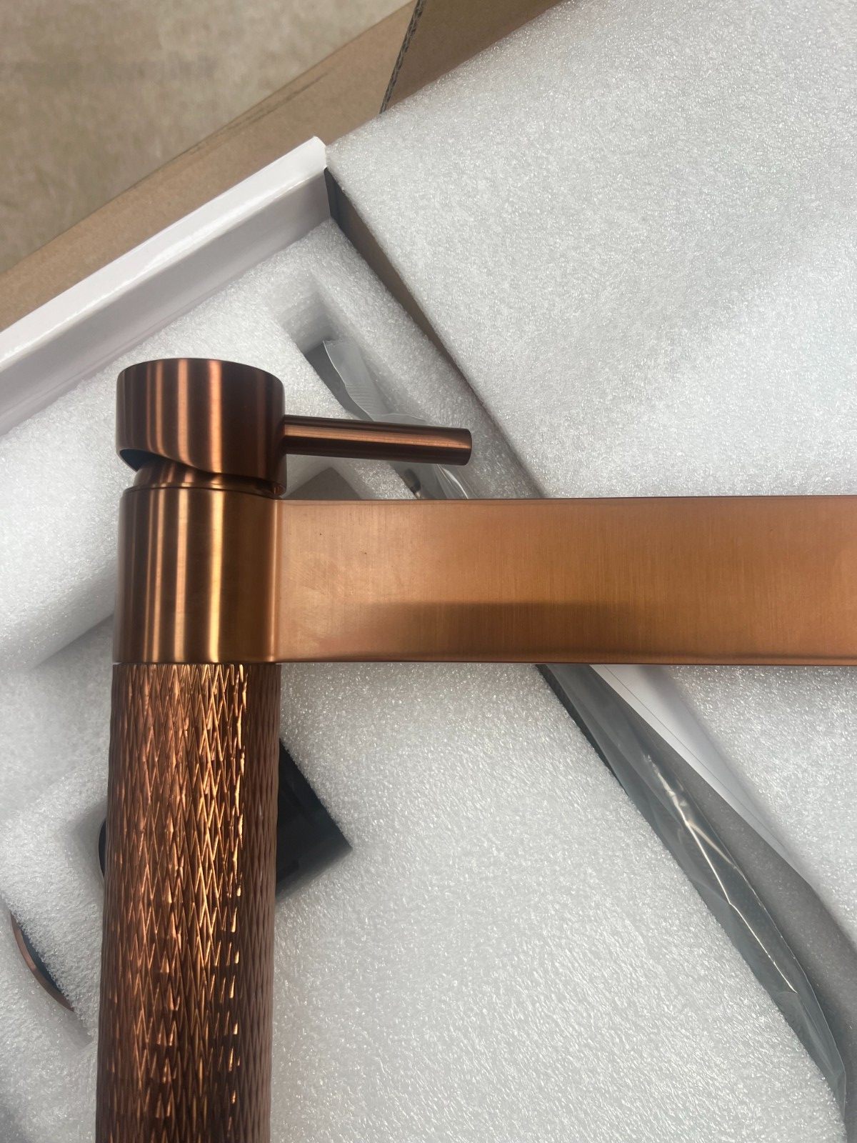 NEW COPPER Quilt Lever Kitchen Mixer tap Victoria plumbing tap factory AX4598