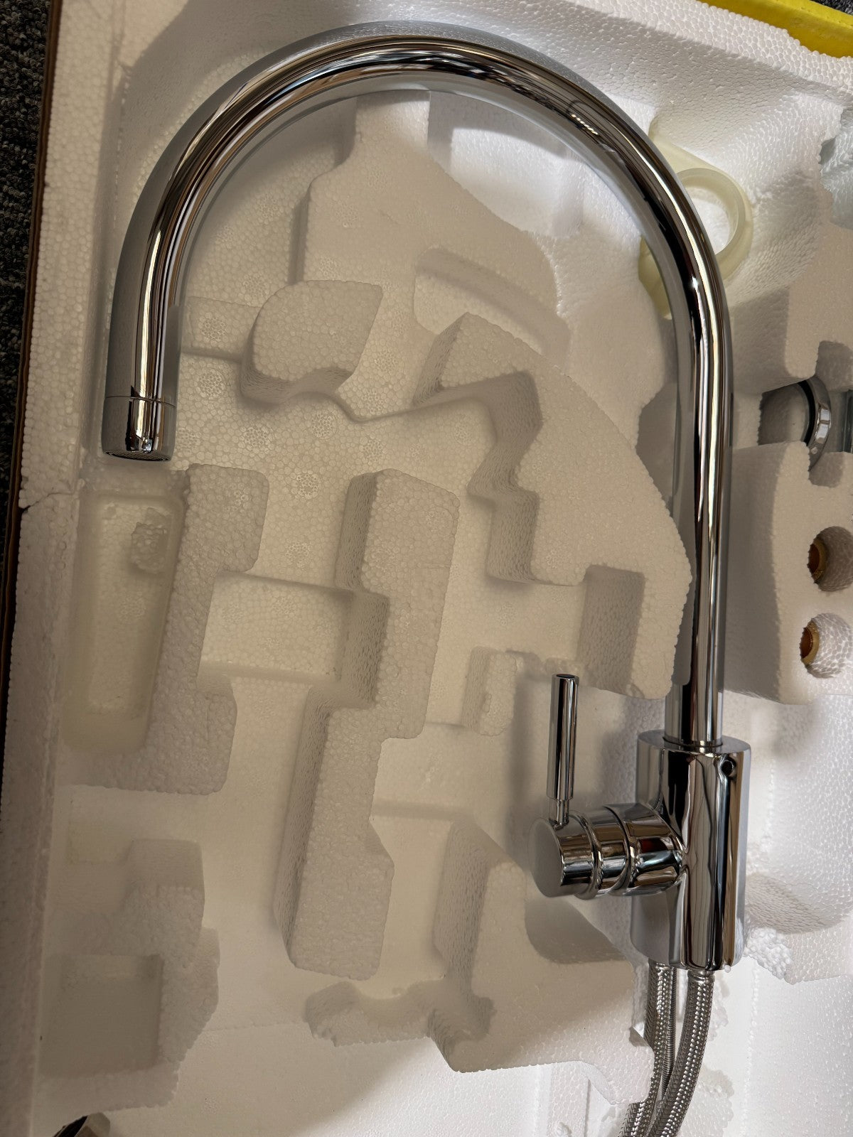 NEW Perrin & Rowe 4912CP Juliet Kitchen Sink Tap C Spout BR4195