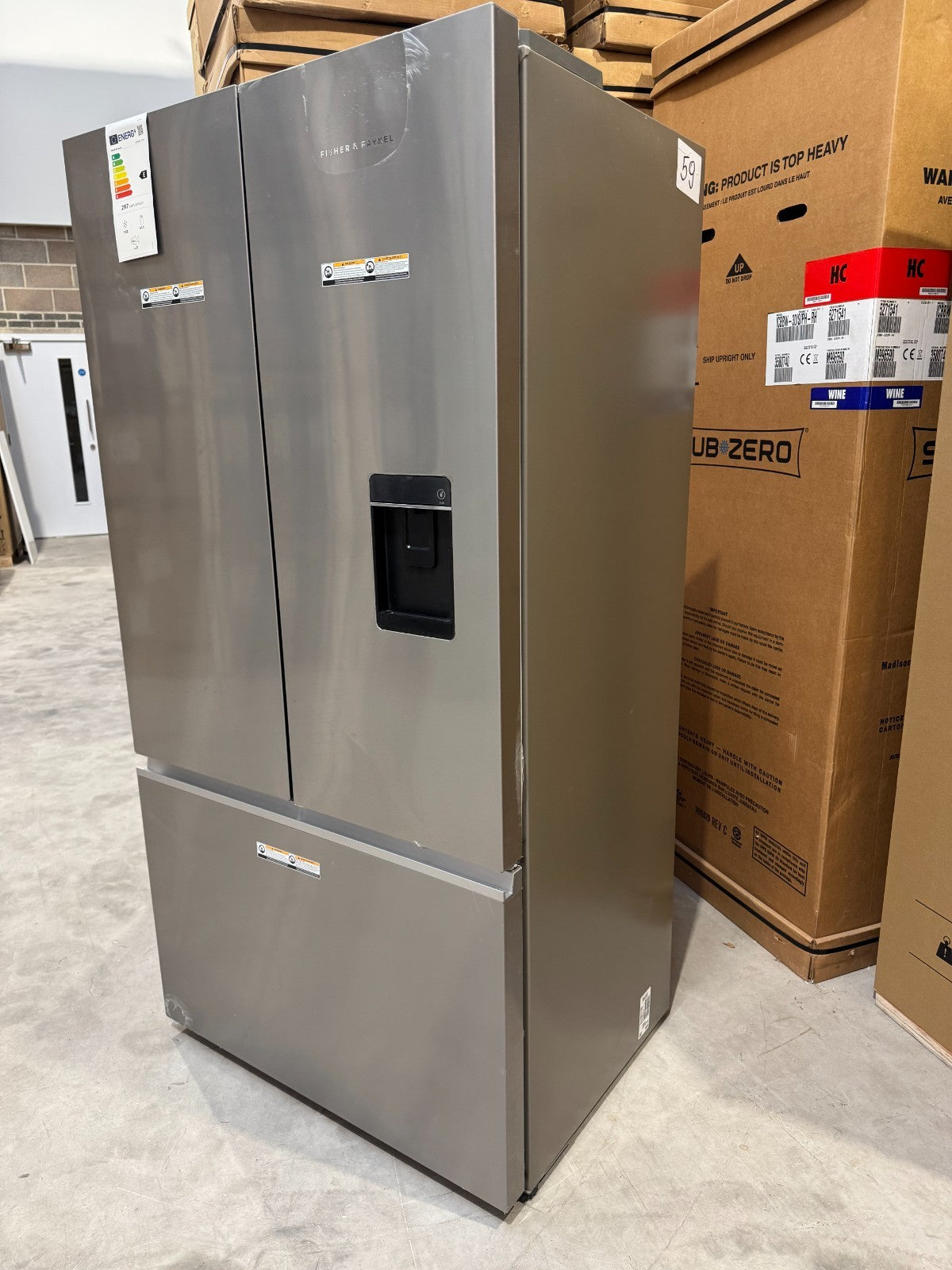 NEW Fisher & Paykel RF540ANUX6 French Door Fridge Freezer BR4210