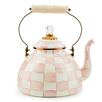 NEW Mackenzie-Childs ROSY CHECK Items Enamel Finish IN STOCK Available Now