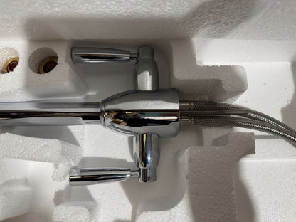 NEW Perrin & Rowe 4861CP Oberon Kitchen Mixer Tap CHROME BR4196