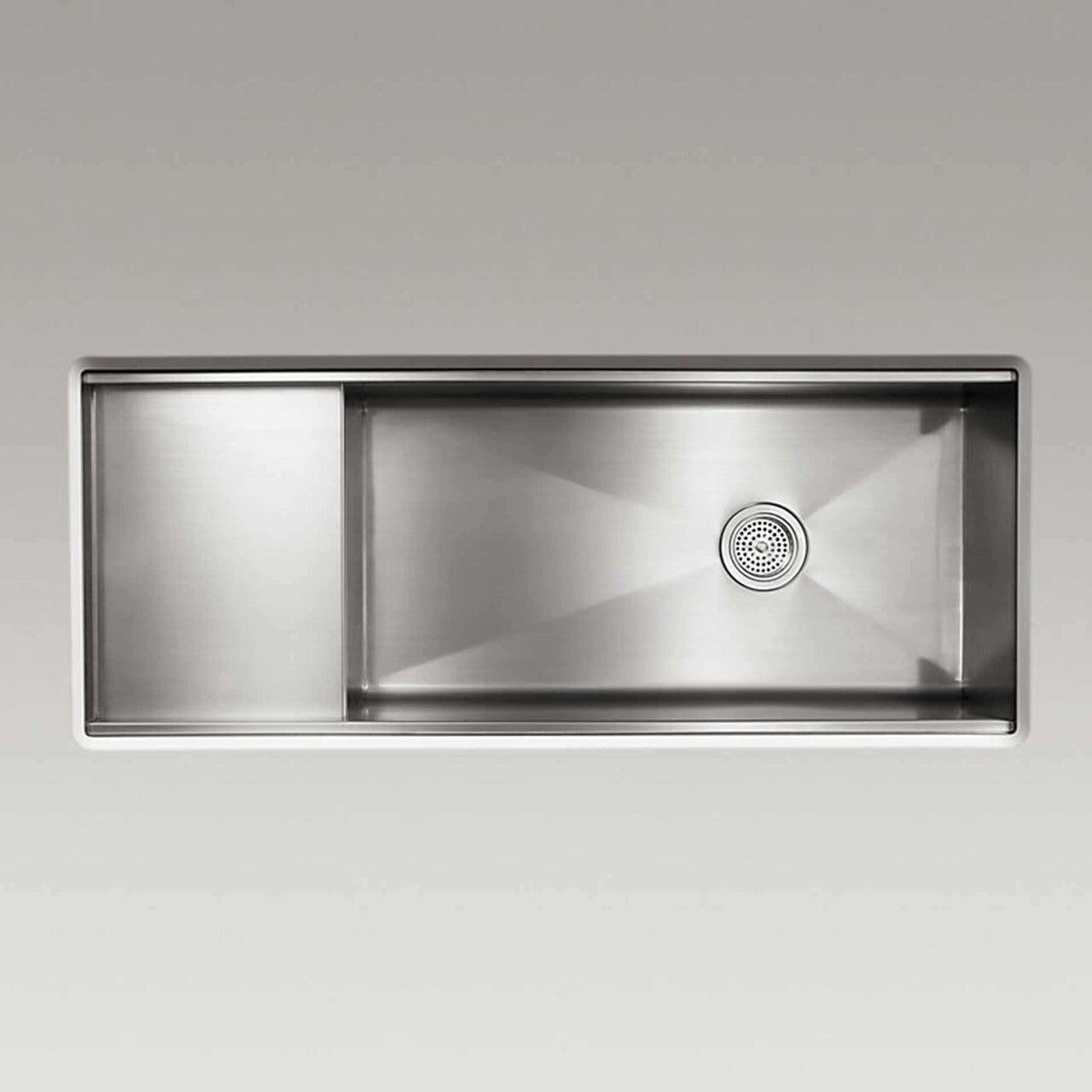 Ex Display Kohler K - 3761 Na Stages Stainless Steel Kitchen Sink Basin BR2208
