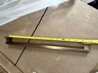 New Solid Brass Jefferson style Cabinet Handle Pull 39cm kitchen Bathroom