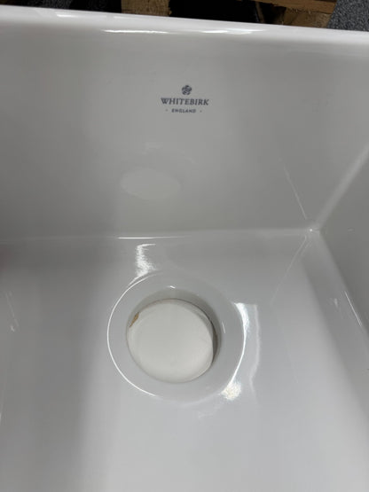NEW Whitebirk Waddington 30 Ceramic White Kitchen Sink Shaws belfast BR2358