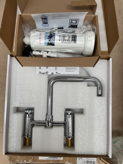 NEW Chrome Quilt bridge Mixer tap Victoria plumbing tap factory AX4608