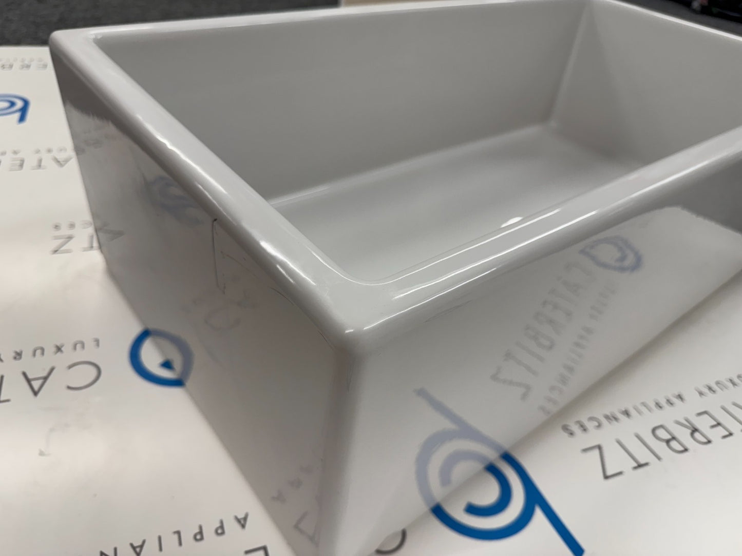 NEW Whitebirk Waddington 33 Ceramic White Kitchen Sink Shaws belfast BR2360