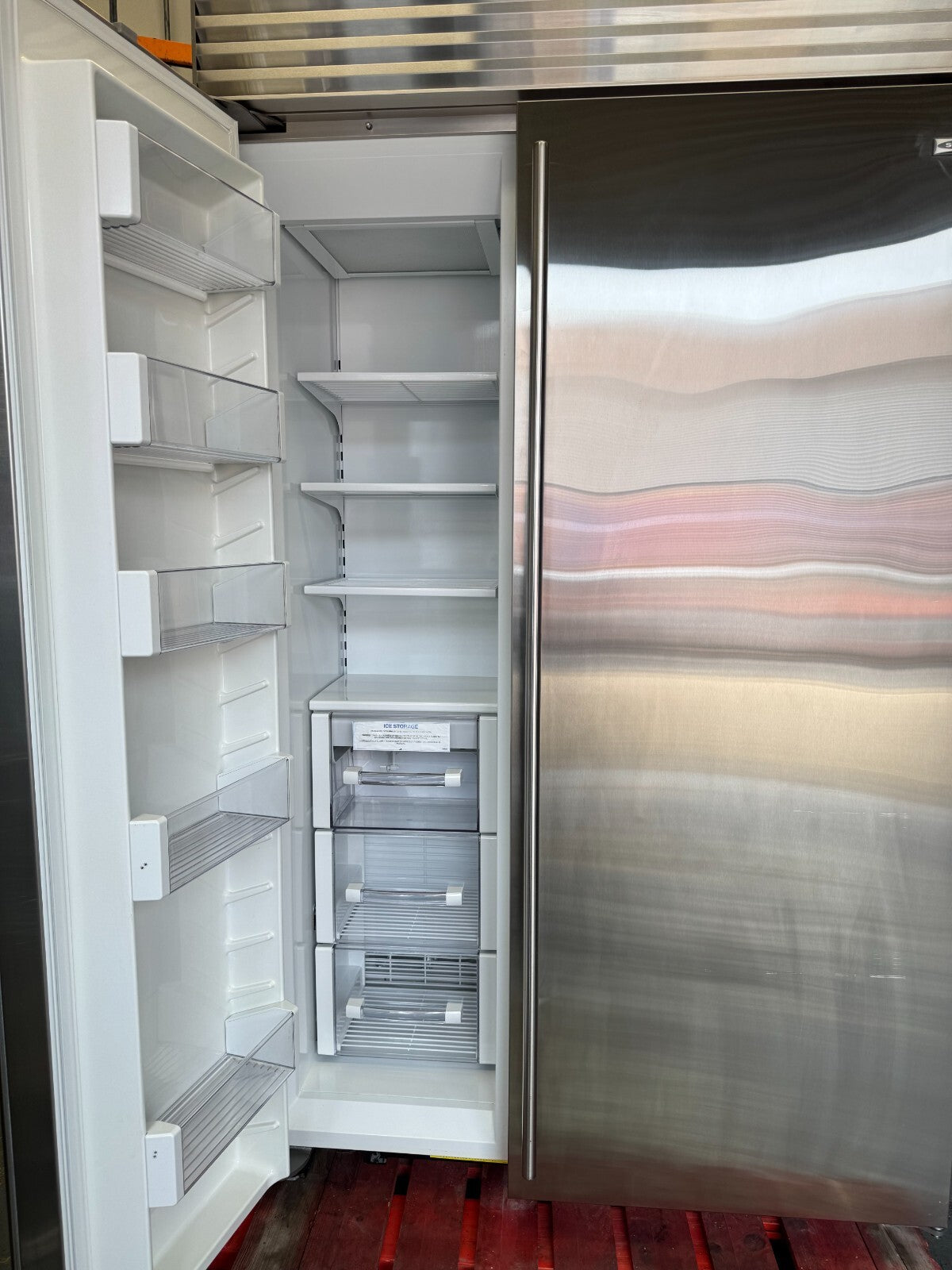 Subzero Fridge Freezer 48 Inch Side By Side ICBBI48S Sub Zero Wolf Sub010