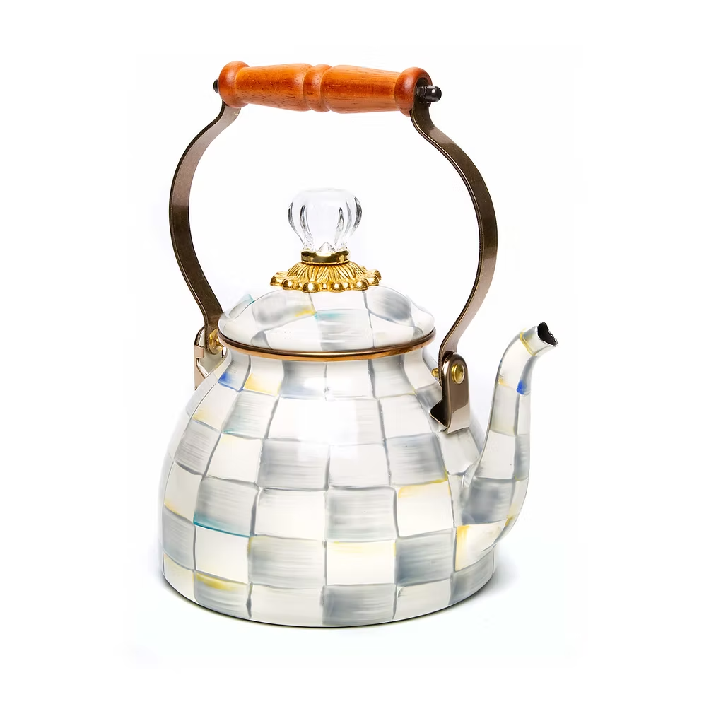 NEW Mackenzie-Childs STERLING Check Items Enamel Finish IN STOCK Available Now