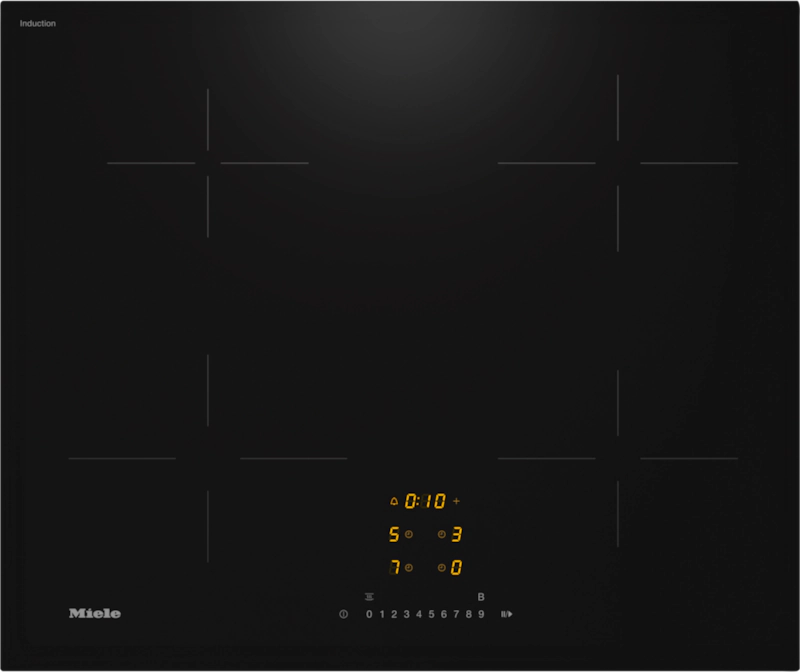 NEW Miele KM 7361 FL Induction hob with onset controls Silver Cooktop AX201