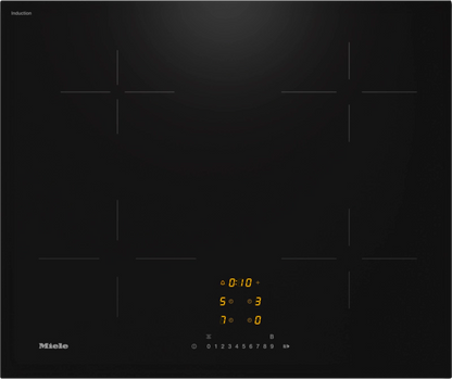 NEW Miele KM 7361 FL Induction hob with onset controls Silver Cooktop AX201