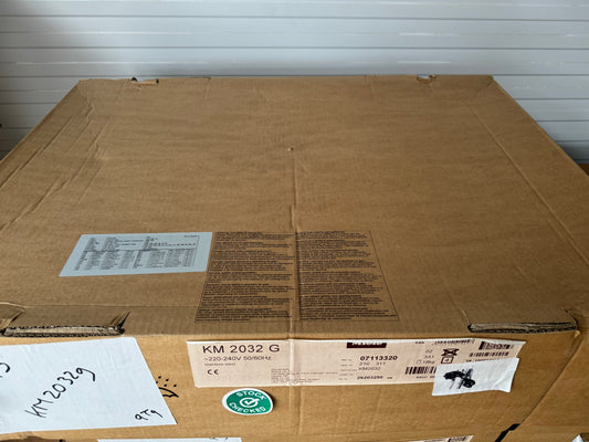 New Unused Miele Gas Hob KM 2032 G 5 Burner 75 cm Stainless Steel Cooktop
