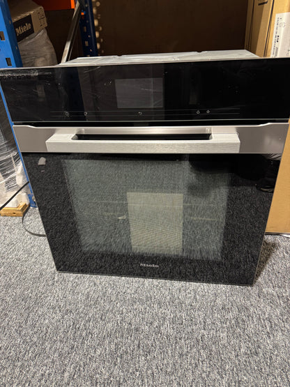 New Miele H 7660 BP Built in Wall Oven Cooker clean steel BR2390
