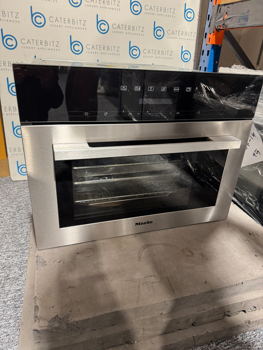 New Miele DG 7140 Built In Steam Oven Cooker Clean steel BR2395