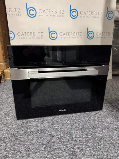 New Miele H 7840 BM Built In Combi Oven Cooker clean steel BR2397
