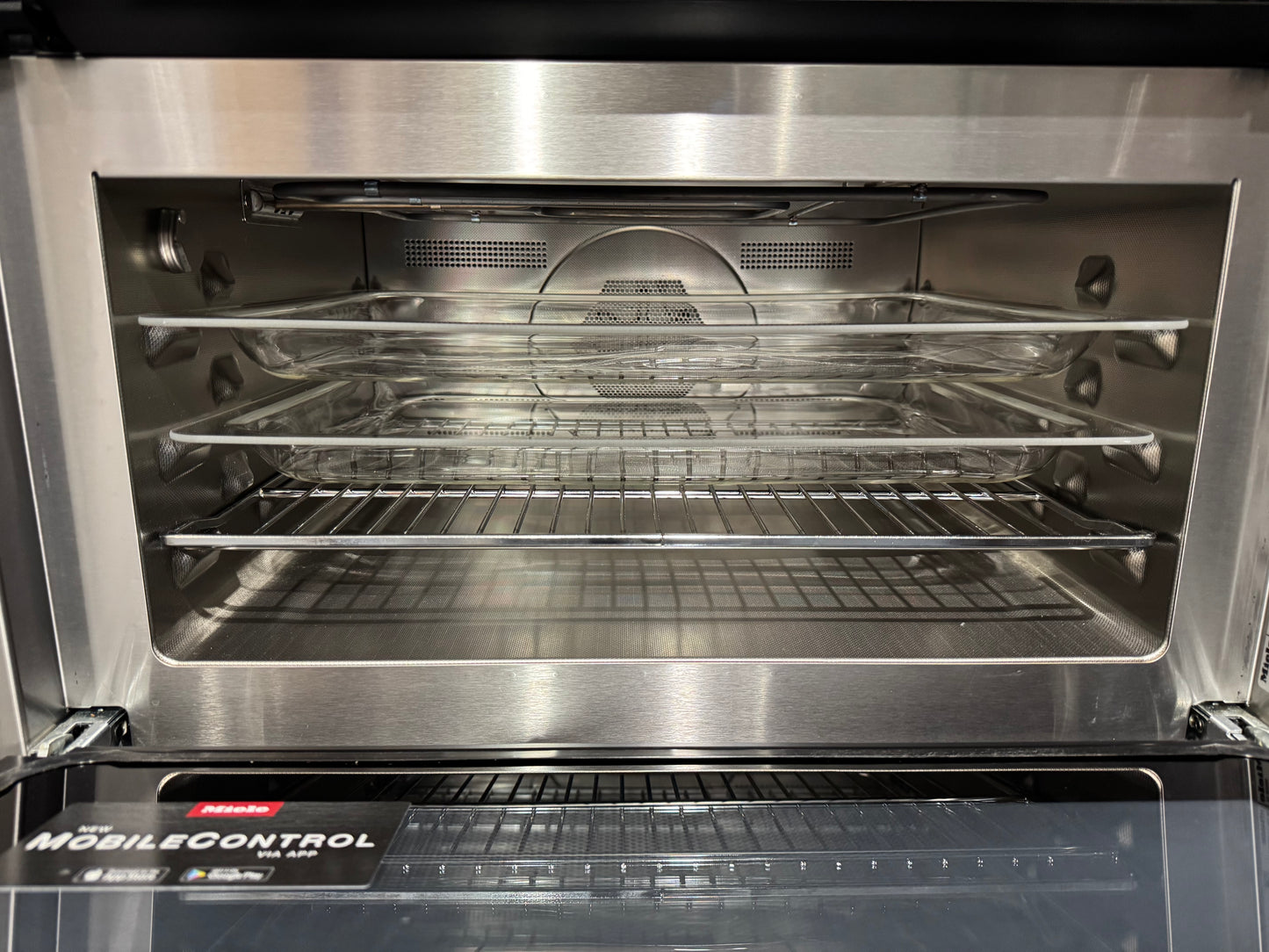 New Miele H 7840 BM Built In Combi Oven Cooker clean steel BR2397