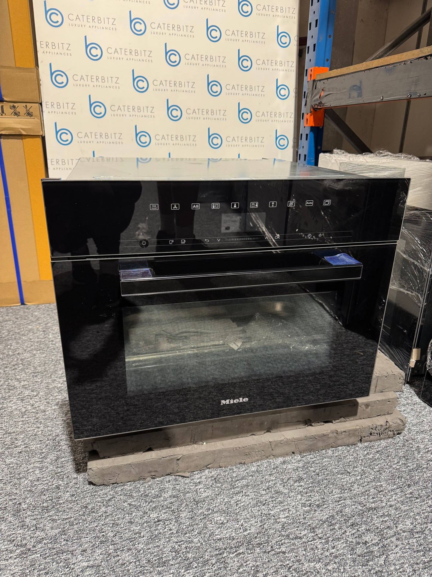 New Miele DGC 7440 Steam Combi Oven Cooker Black BR2398