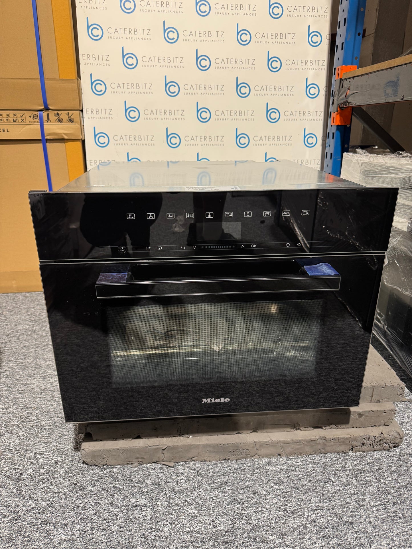 New Miele DGC 7440 Steam Combi Oven Cooker Black BR2398