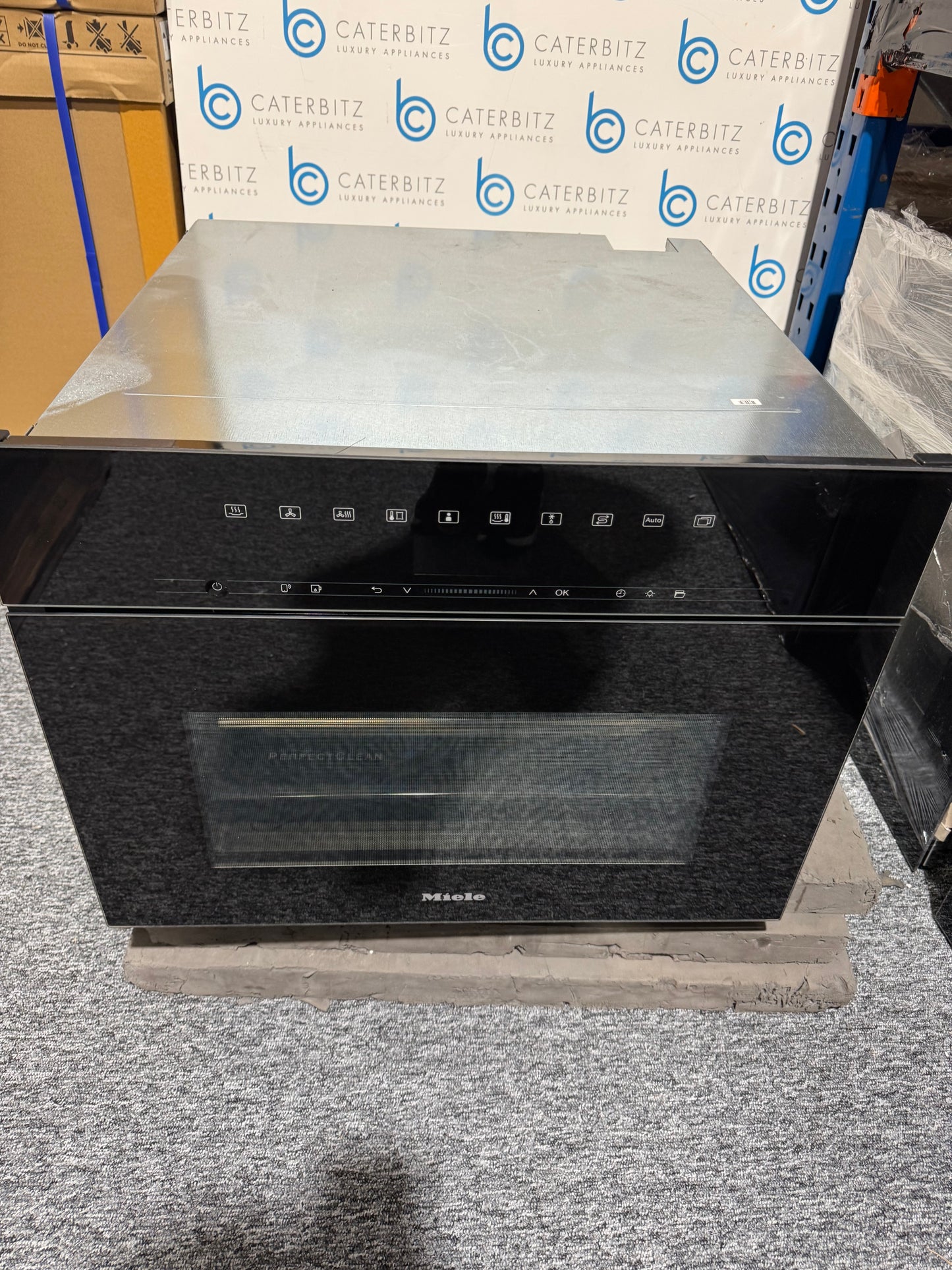 New Miele DGC 7440 X handless Combi Steam Oven Cooker Black BR2399