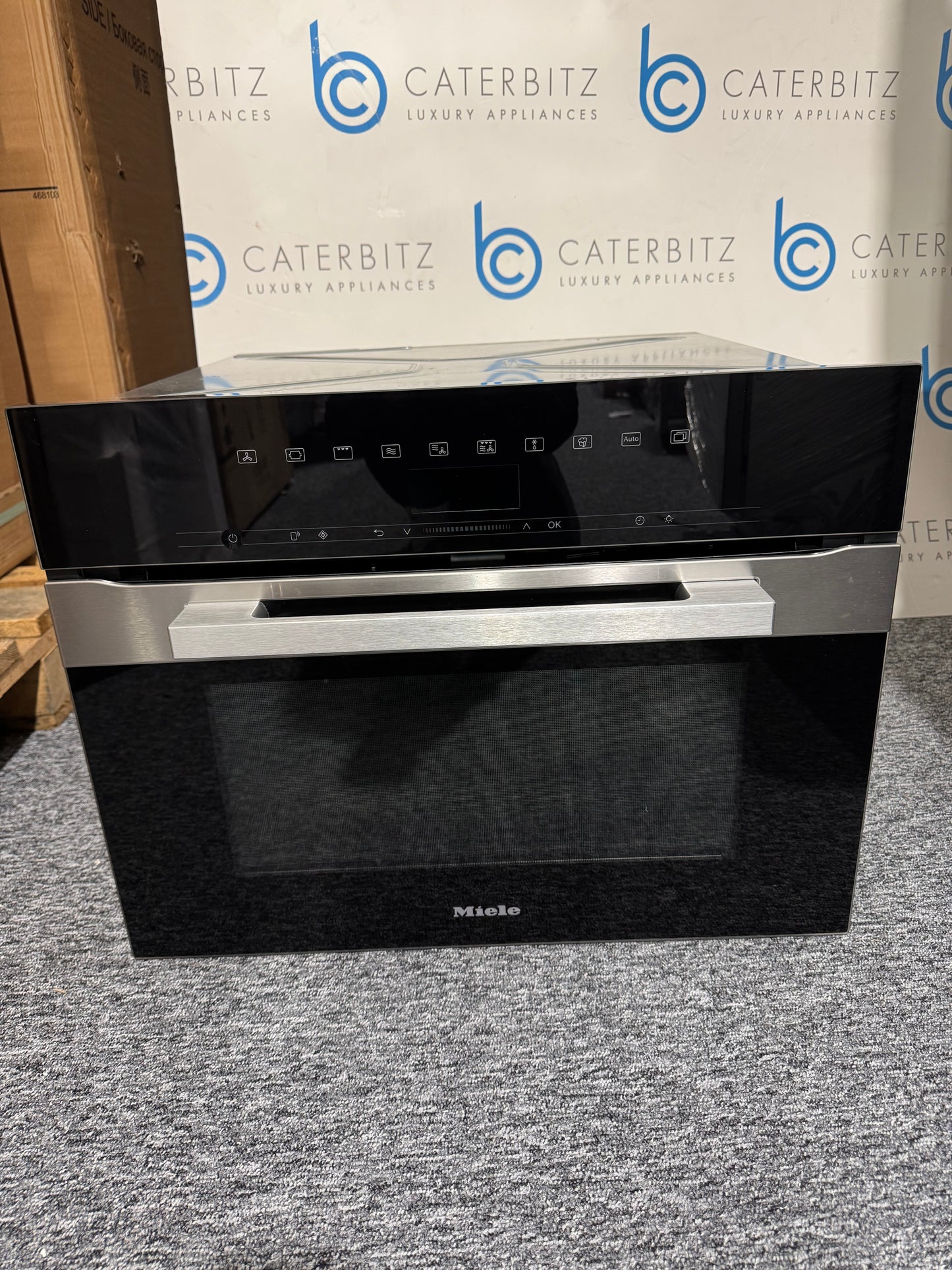 New Miele H 7440 BM Combi Oven cooker Damaged clean steel BR2403