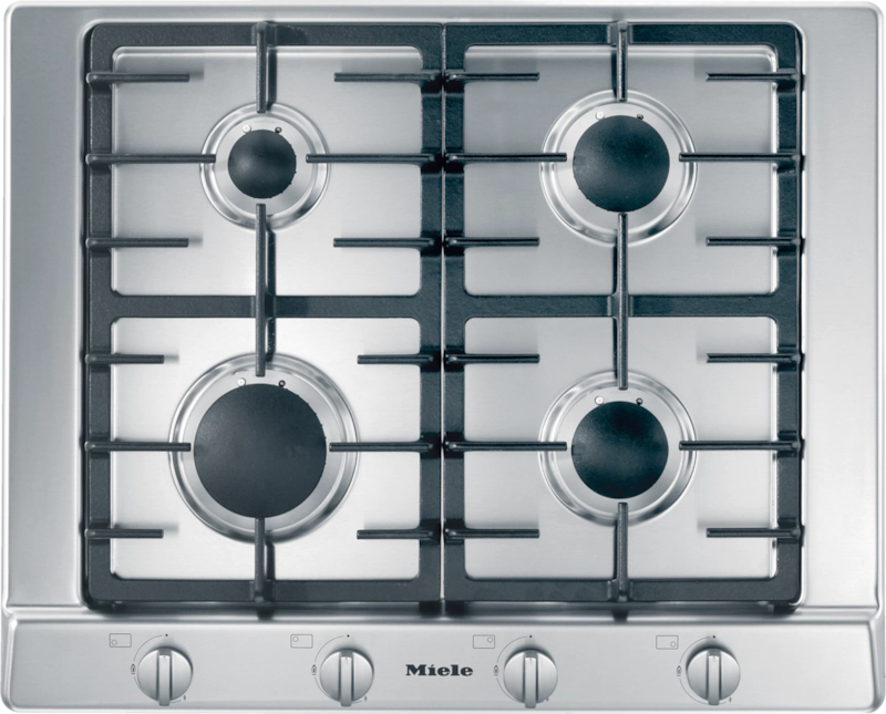 NEW Miele KM 2010 G Stainless Steel 65cm 4 Burner Gas Hob Cooktop AX210