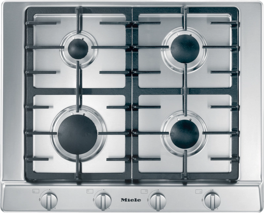 NEW Miele KM 2010 G Stainless Steel 65cm 4 Burner Gas Hob Cooktop AX210